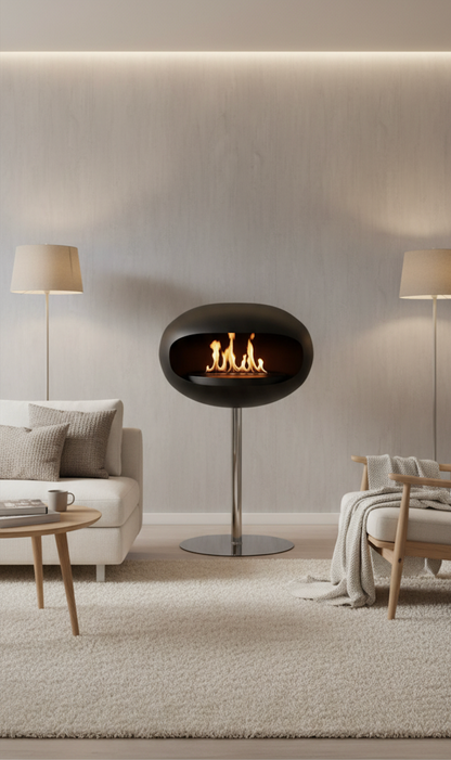 Biopejs med ben af Light steel